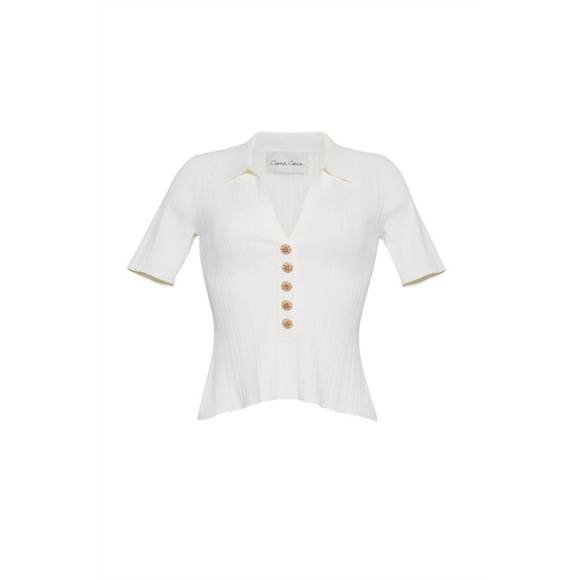 NEW CARA CARA ivanna top in ivory - Picture 2 of 2